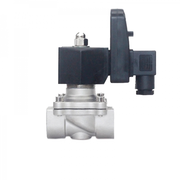 2 way Direct Acting Stainless Steel Water Solenoid valve Wiith timer 230v 12V 24v Normally Closed