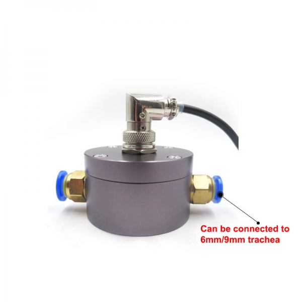  Aluminum Alloy Oval Gear Flowmeter DC5~24V Oil Flow Sensor Hall Sensor Suitable for Diesel Gasoline and Milk