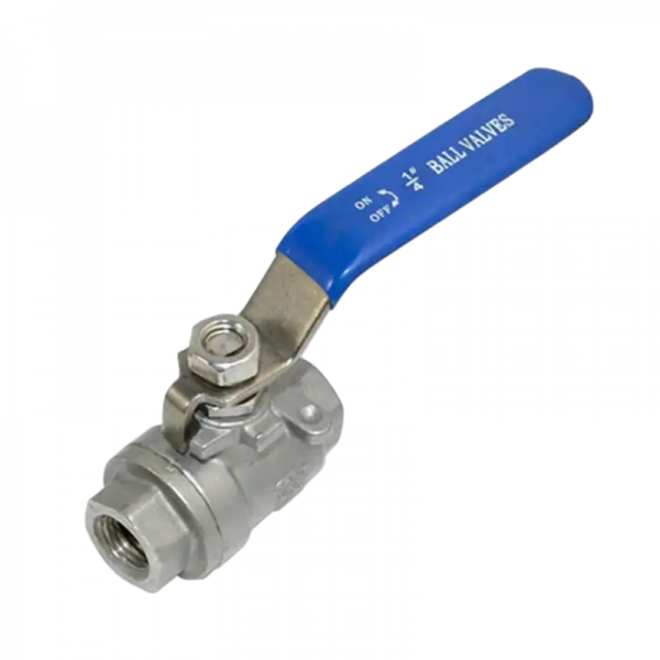 DN15-DN100 304 Stainless Steel Manual Valve Two Pieces Two Way Female Thread Manual Valve
