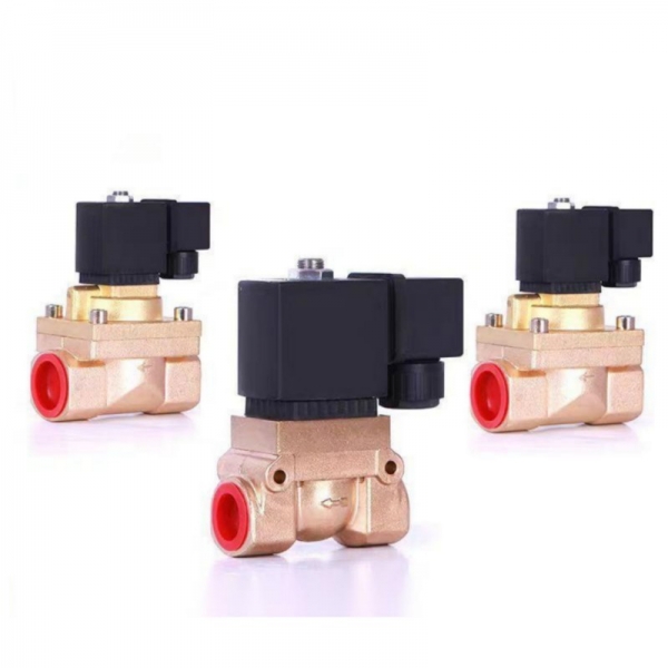 50bar Solenoid Valve Pilot Operation Normally Closed Brass solenoid valve