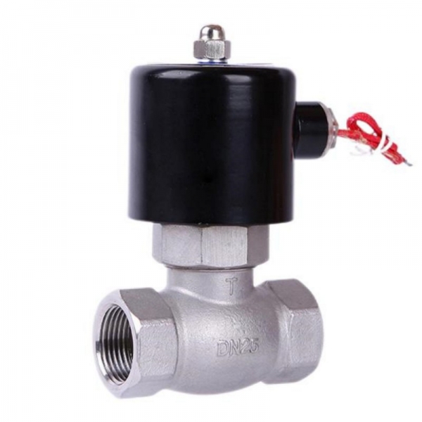 Stainelss Steel Steam Solenoid Valve Normally Closed Hi-Temp Electric Valve 16bar