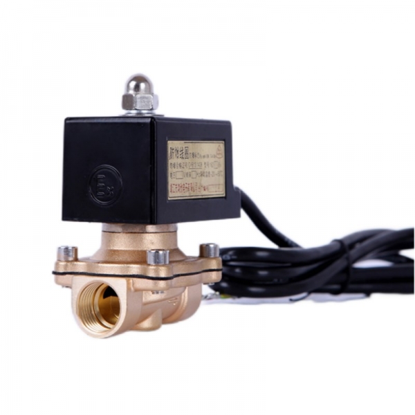 Explosion Proof Brass Solenoid Valve 220V 24V Normally Closed Lpg Gas Solenoid Valve