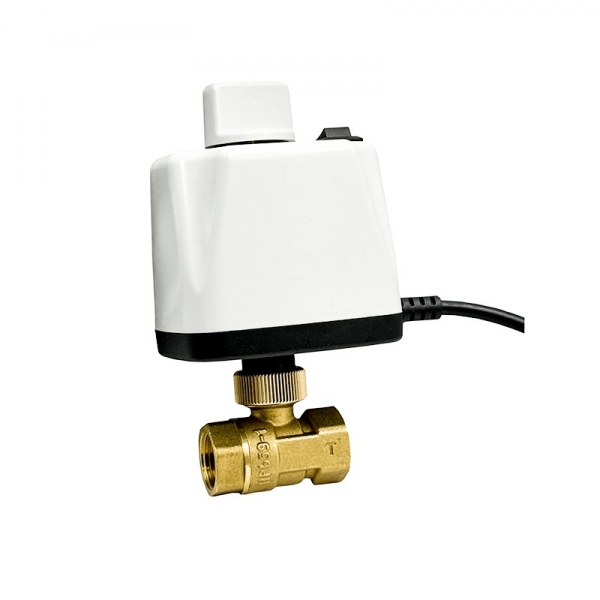 Normally Closed Motorized Ball Valve 220V 12V 24V 2-Wire Brass Electric Ball Valve Witch Switch