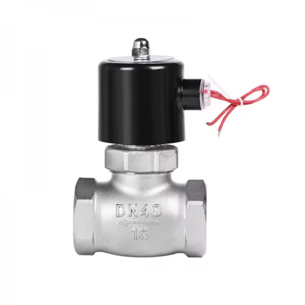 Stainelss Steel Steam Solenoid Valve Normally Closed Hi-Temp Electric Valve 16bar
