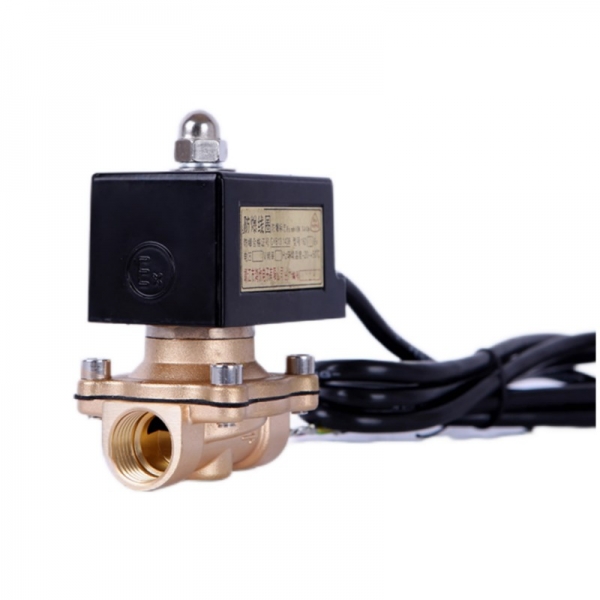 Explosion Proof Brass Solenoid Valve 220V 24V Normally Closed Lpg Gas Solenoid Valve