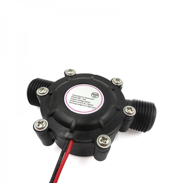  G1/2‘‘ Three-phase AC0-20V Output Hydroelectricity Generator Shower Bathroom Faucet Generator Hydro Power
