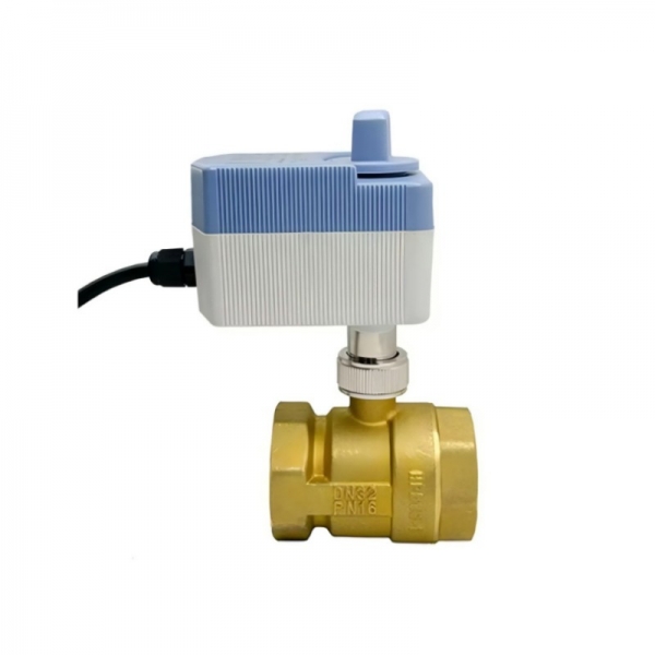 New Model Brass Waterproof Electric Ball Valve AC220V DC12V DC24V with Manual Switch 