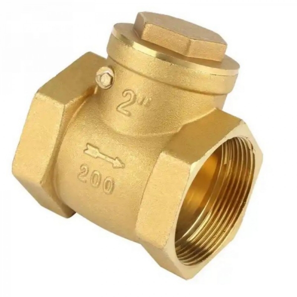 1/2inch to 4inch Horizontal Brass Wire Mouth Non-return Valve Brass Female Thread Check Valve