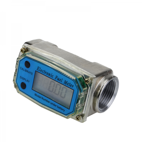 1/2 inch to 2 inch High-Precision Turbine Flowmeter Aluminum Alloy Electronic Digital Display For Water Diesel and Gasoline