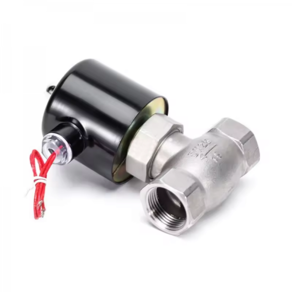 Stainelss Steel Steam Solenoid Valve Normally Closed Hi-Temp Electric Valve 16bar