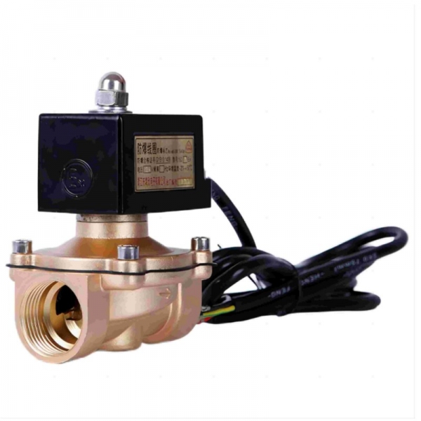 Explosion Proof Brass Solenoid Valve 220V 24V Normally Closed Lpg Gas Solenoid Valve