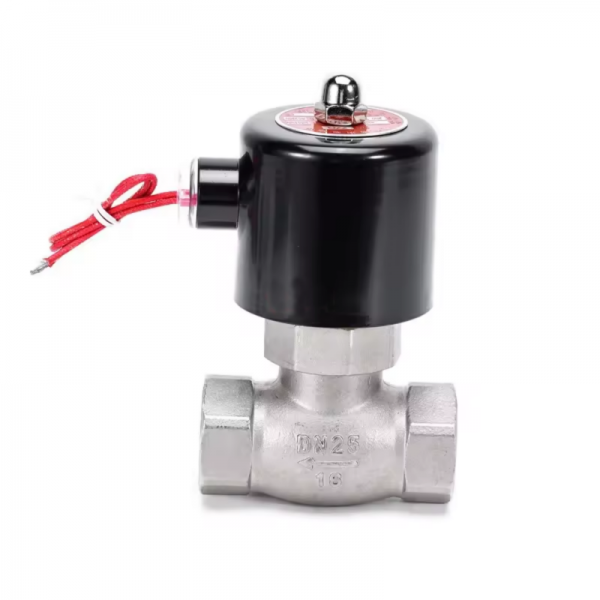 Stainelss Steel Steam Solenoid Valve Normally Closed Hi-Temp Electric Valve 16bar