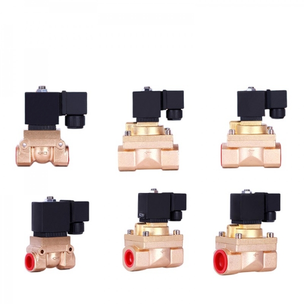 50bar Solenoid Valve Pilot Operation Normally Closed Brass solenoid valve