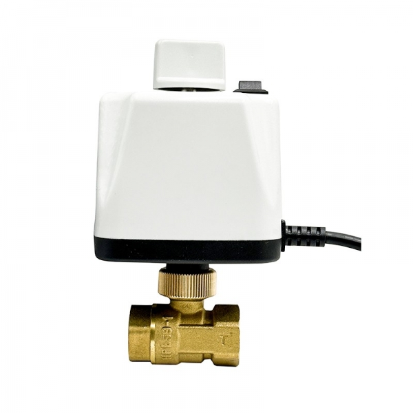 Normally Closed Motorized Ball Valve 220V 12V 24V 2-Wire Brass Electric Ball Valve Witch Switch