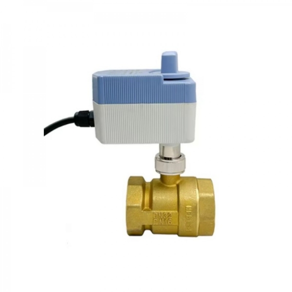 New Model Brass Waterproof Electric Ball Valve AC220V DC12V DC24V with Manual Switch 