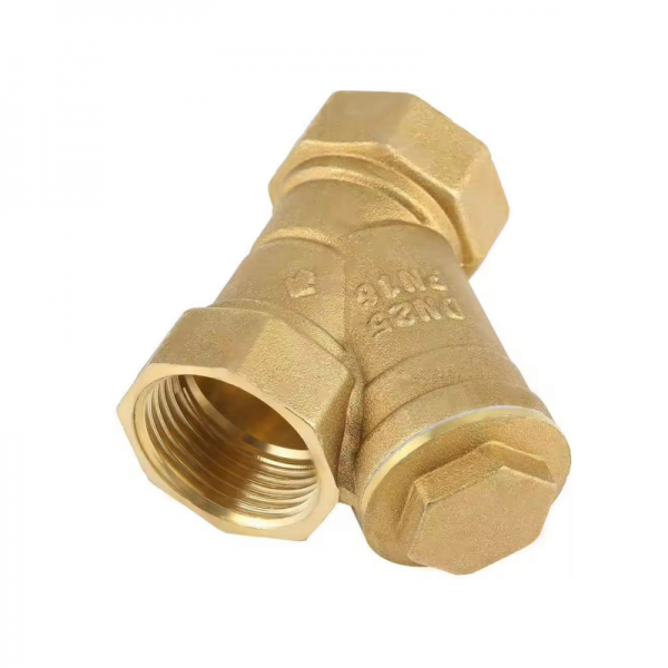 Female Inline Y Mesh Strainer Threads Filter Brass filter valve Y Shaped Brass Strainer Filter Valve