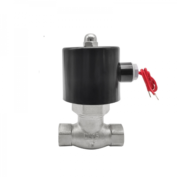 Stainelss Steel Steam Solenoid Valve Normally Closed Hi-Temp Electric Valve 16bar