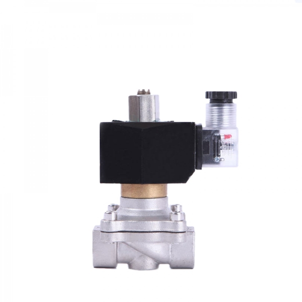 Normally Open 220v 12v 230v Stainless Steel DN50 Pneumatic Solenoid Valve