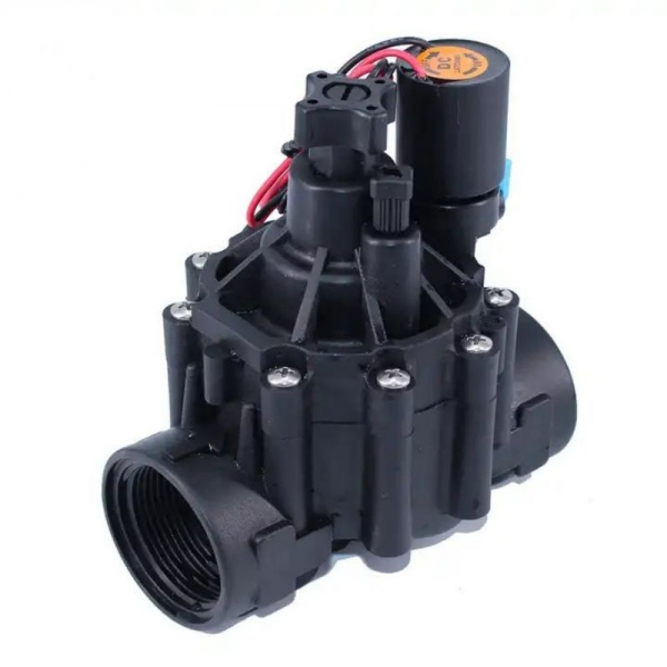 2 Way 2 Positions Normally Closed 220V 12V 24V DC Latching Irrigation Solenoid Valve With  Flow Regulation