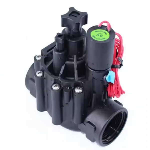 2 Way 2 Positions Normally Closed 220V 12V 24V DC Latching Irrigation Solenoid Valve With  Flow Regulation