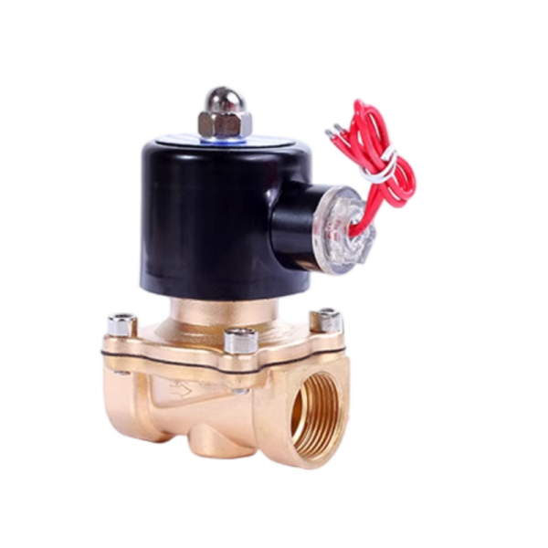 Normally Closed Brass Solenoid Valve 220VAC 110VAC 24VDC 12VDC 24VAC Direct Acting For Water Gas Oil