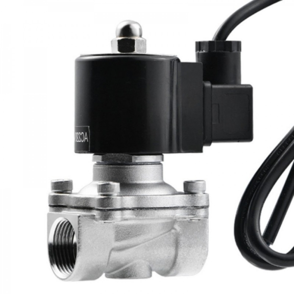 Stainless Steel Underwater Solenoid Valve Normally Close 230v 12v 24v Solenoid Valve For Fountain