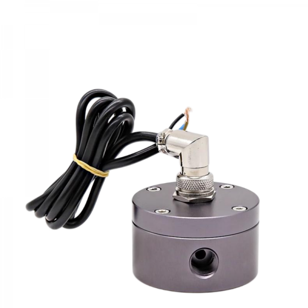  Aluminum Alloy Oval Gear Flowmeter DC5~24V Oil Flow Sensor Hall Sensor Suitable for Diesel Gasoline and Milk
