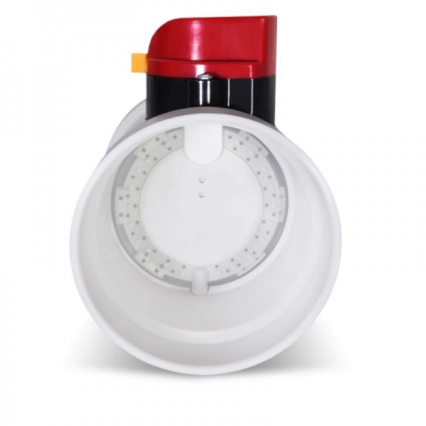 75mm to 200mm PVC Air Volume Regulating Valve Motorized Round Duct Air Volume Control Damper For Conditioning Air Ventilation