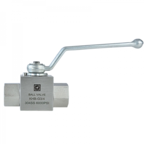 Female Thread 304 Stainless Steel High Pressure Ball Valve Corrosion Resistant High Pressure Hydraulic Ball Valve