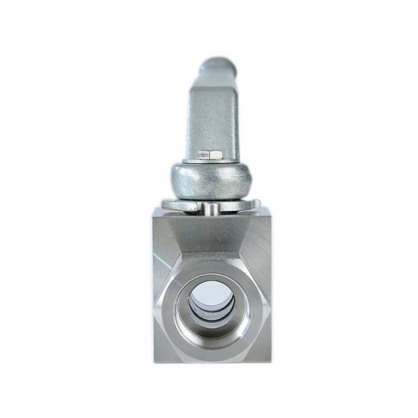 Female Thread 304 Stainless Steel High Pressure Ball Valve Corrosion Resistant High Pressure Hydraulic Ball Valve