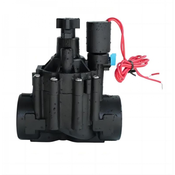 2 Way 2 Positions Normally Closed 220V 12V 24V DC Latching Irrigation Solenoid Valve With  Flow Regulation