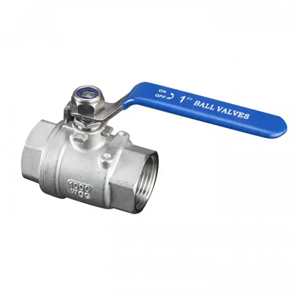 DN15-DN100 304 Stainless Steel Manual Valve Two Pieces Two Way Female Thread Manual Valve