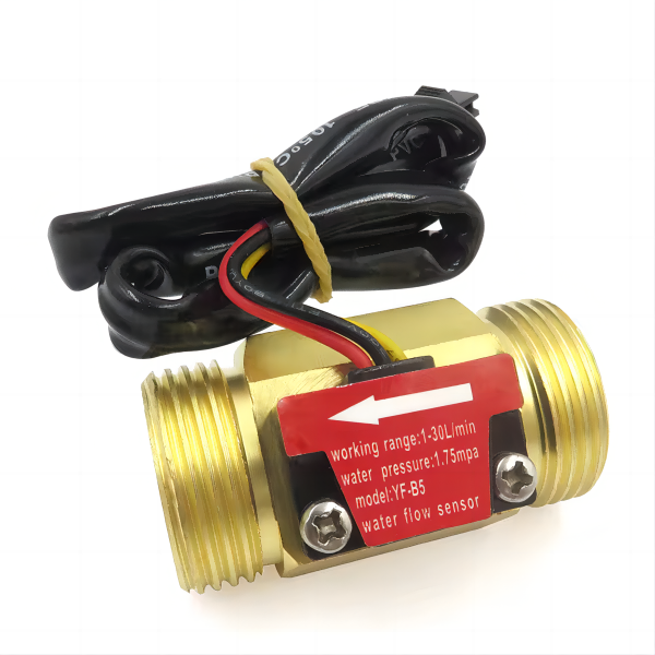 Brass Water Flow Sensor Flowmeter Hall Flow Sensor Water Control Liquid Sensor Switch