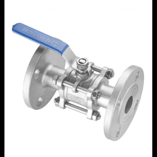 1/2 inch to 4 inch Stainless Steel Handle Ball Valve Manual Control Water Pipe Fitting Standard Multi Size Flange Ball Valve