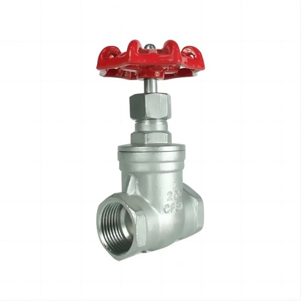 1/4 Inch to 4 Inch Stainless Steel Gate Valve Two Way Female Thread Water Supply Manual Gate Valve For Firewater System