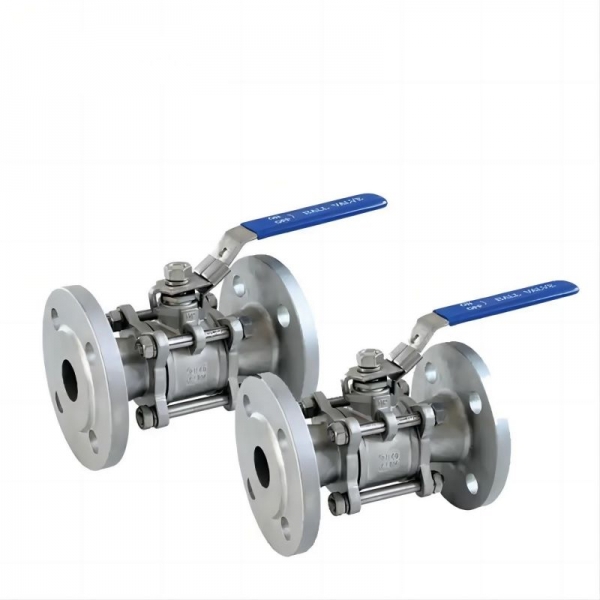 1/2 inch to 4 inch Stainless Steel Handle Ball Valve Manual Control Water Pipe Fitting Standard Multi Size Flange Ball Valve