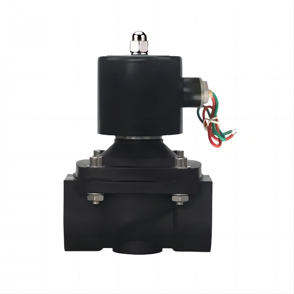 Plastic Solenoid Valve Normally Closed Water Solenoid Valve AC220V DC24V DC12V For Water Oil Air