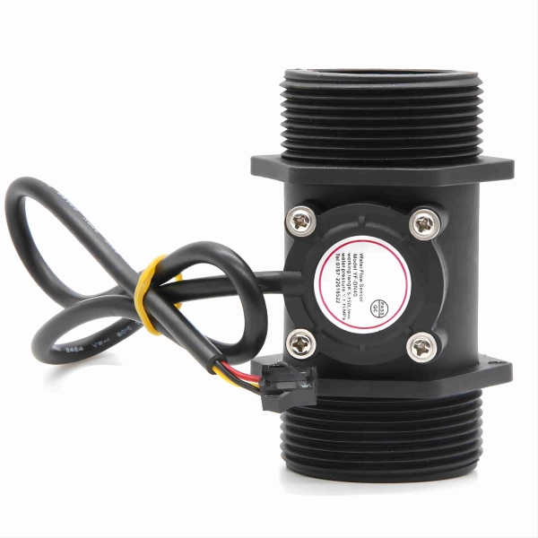 DN15-DN50 Plastic Nylon Flowmeter Hall Effect Switch Sensor Water Counter Liquids Flow Sensor For Pool