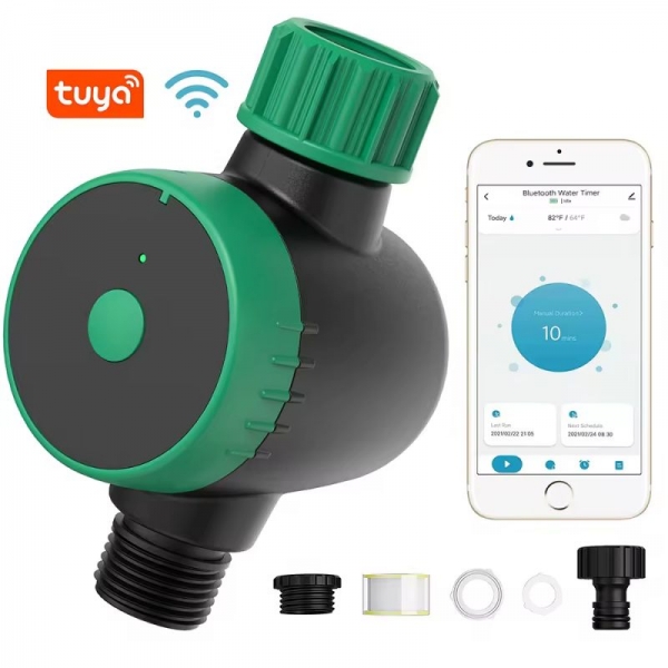 Smart Garden Watering Timer Smart Water Valve Garden Automatic Watering System Wifi Automatic Drip Irrigation Controller