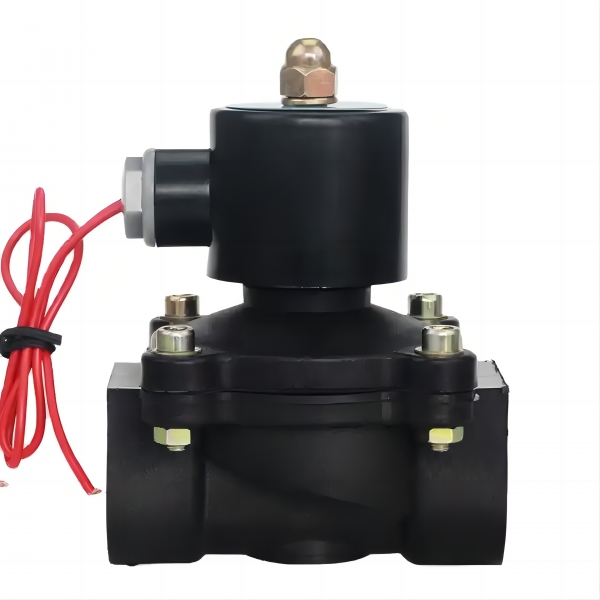 Plastic Solenoid Valve Normally Closed Water Solenoid Valve AC220V DC24V DC12V For Water Oil Air