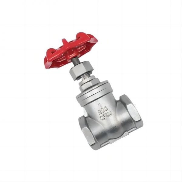 1/4 Inch to 4 Inch Stainless Steel Gate Valve Two Way Female Thread Water Supply Manual Gate Valve For Firewater System