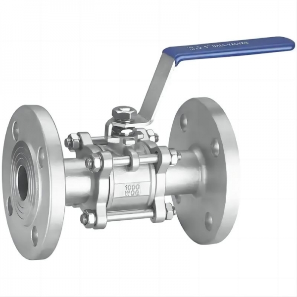 1/2 inch to 4 inch Stainless Steel Handle Ball Valve Manual Control Water Pipe Fitting Standard Multi Size Flange Ball Valve