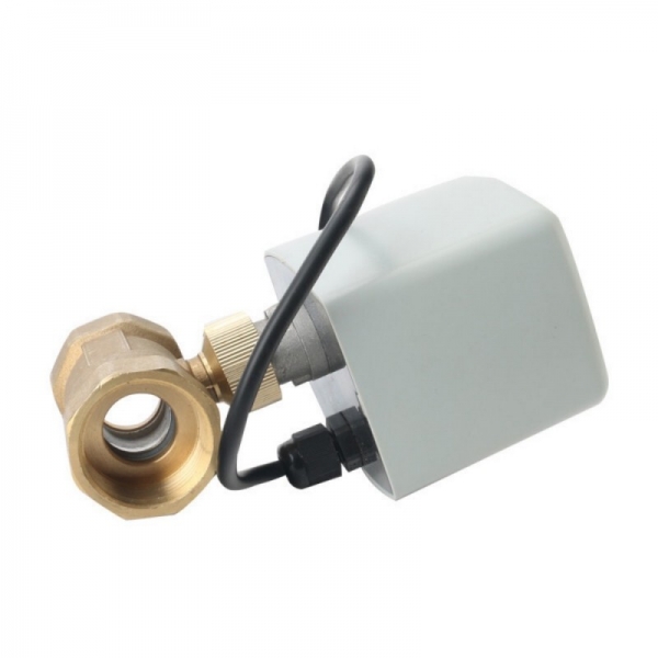 Two Way Brass Motorized Ball Valve 220V 12V 24V Three Wire Two Control Electric Ball Valve