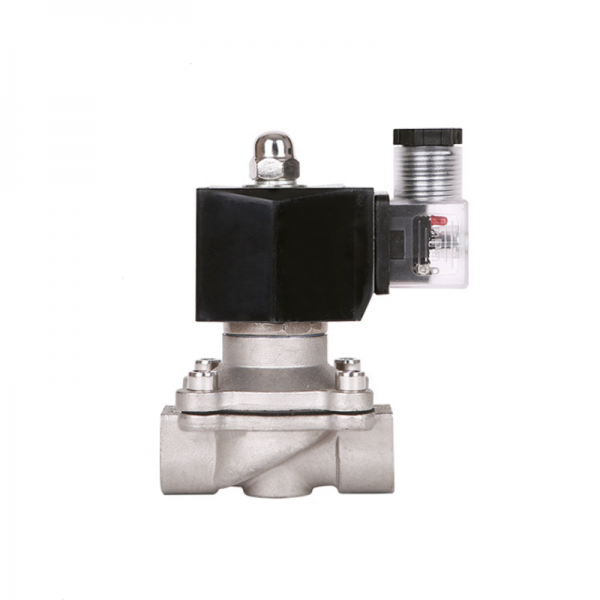 Normally Closed 12v Electric Solenoid Valve Water 24v 230v 24 1/2 3/4 Stainless Steel IP65 DIN Coil High Temperature