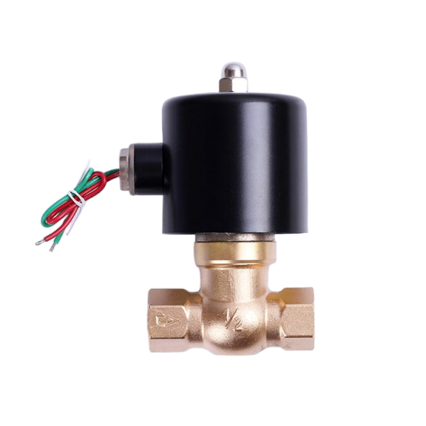  Brass Steam Solenoid Valve Normally Closed Hi-Temp Electric Valve 16bar