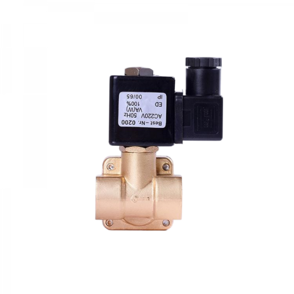 High Pressure 16bar Brass Water Solenoid Valve 24VDC 12VDC 220VAC Normally Closed
