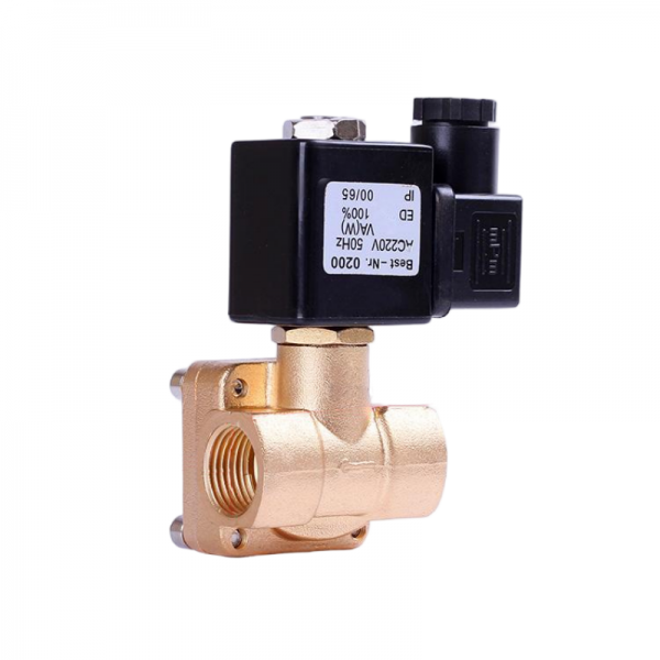 High Pressure 16bar Brass Water Solenoid Valve 24VDC 12VDC 220VAC Normally Closed