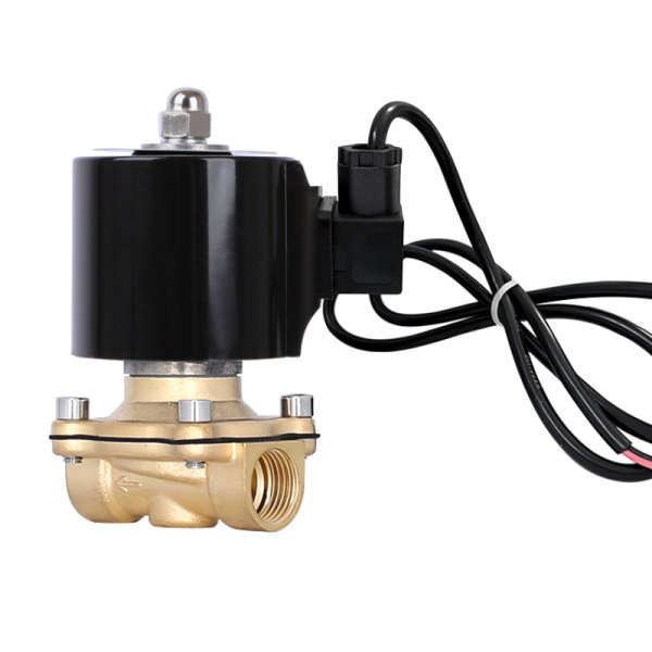 Brass Underwater 12v 220v Electric Water Valve Direct Acting Normally Closed