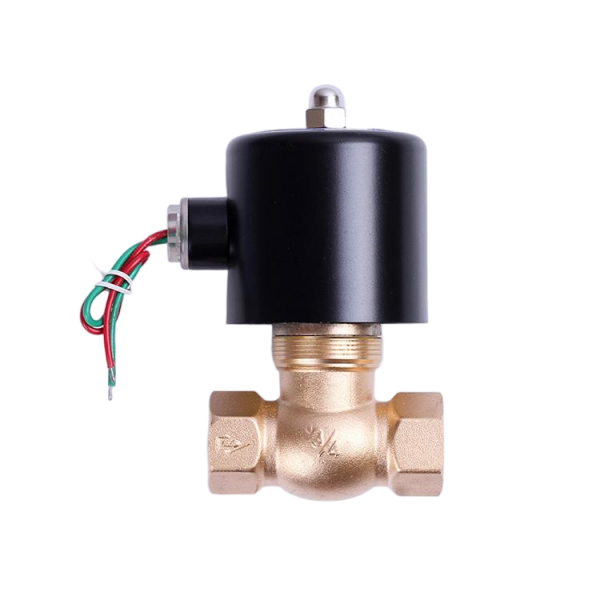  Brass Steam Solenoid Valve Normally Closed Hi-Temp Electric Valve 16bar