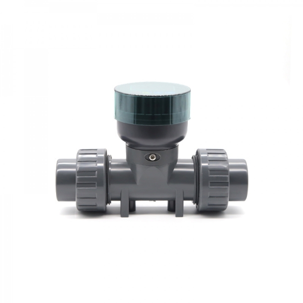 1 inch to 3 inch Smart Digital Display Flowmeter RS-485 Remote Signal Transmission Control LCD Electronic PVC Water Flow Sensor
